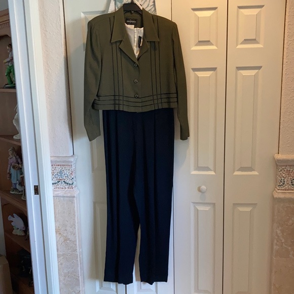 John Roberts Pants & Jumpsuits Sleeveless Jumpsuit With Bolero